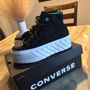 Converse platform shoe women